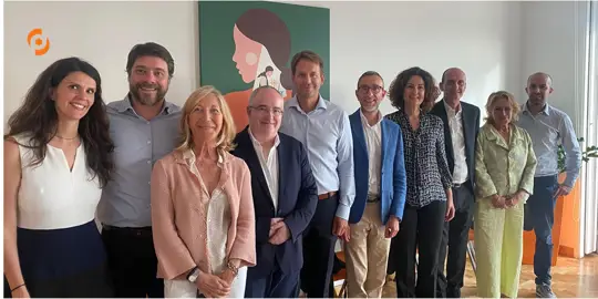 Dirigenti Diaverum visitano Sede Centrale a Roma - Italia